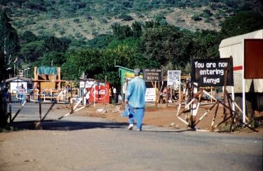 Grenze Tansania - Kenia